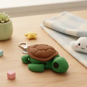 Baby Turtle Keychain