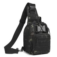 Black Camo Cp [With USA Flag Patch]