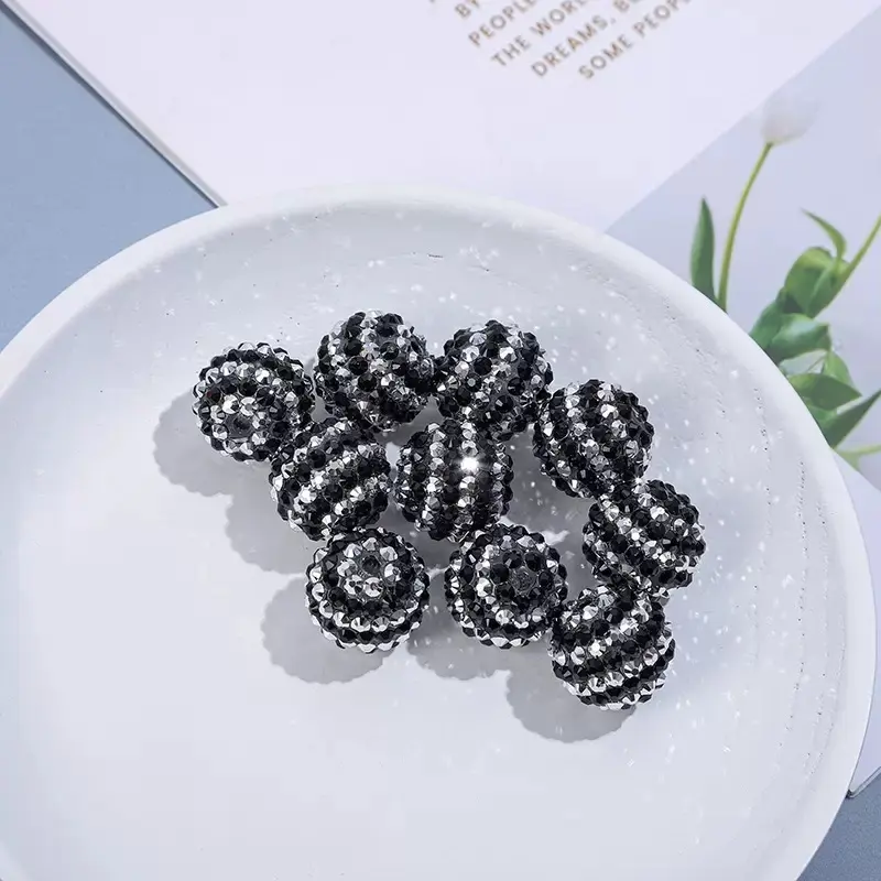 ZY1753012 20PCS 20MM Resin beads