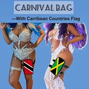 2025 Carnival Leg Bag With Countries Flags