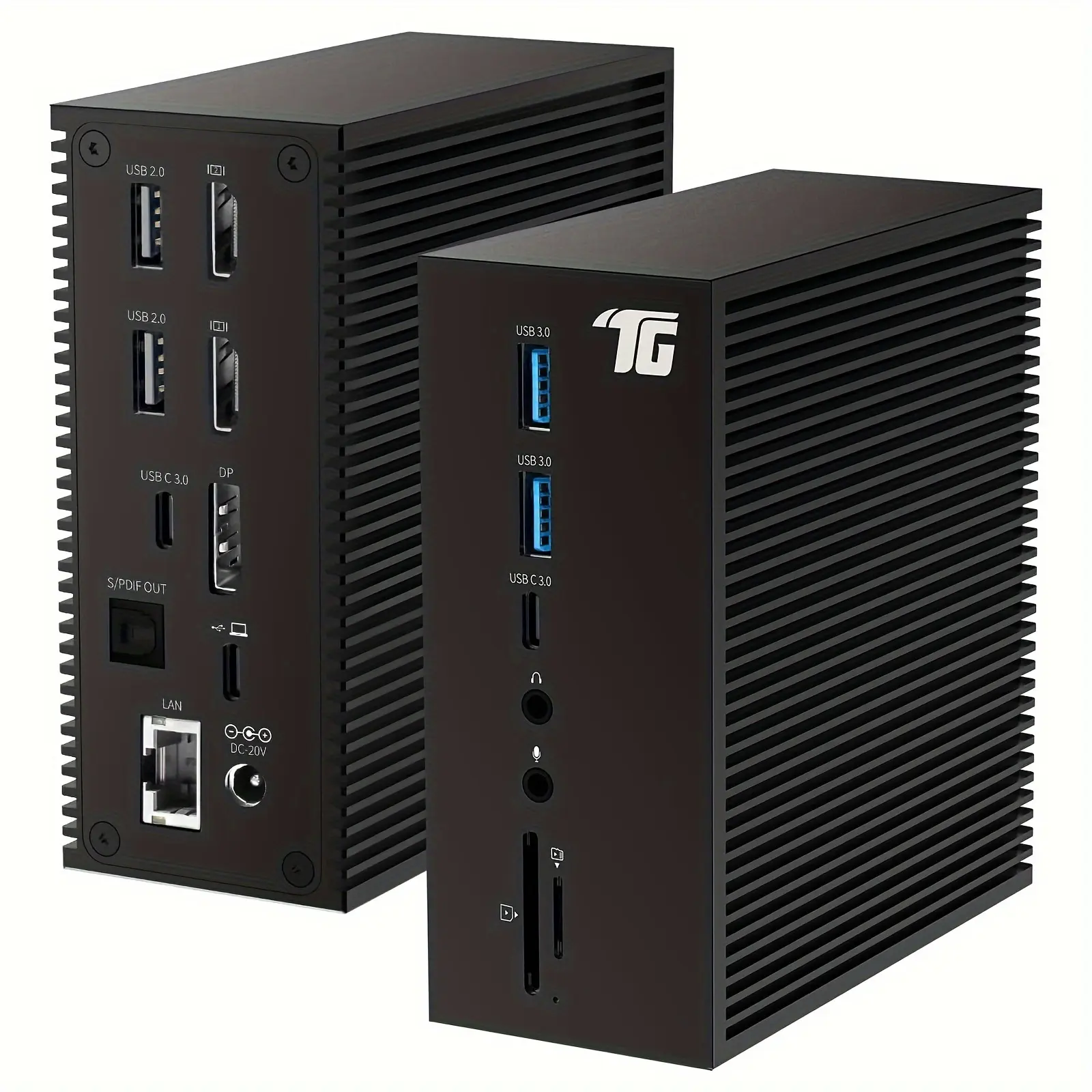 New Usb C Docking Station Dual Monitor Windows/  1 Triple Laptop Chargers & Adapters