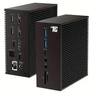 New Usb C Docking Station Dual Monitor Windows/  1 Triple Laptop Chargers & Adapters