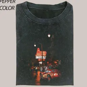 #MclightQuen Cars T-shirt: Cozy Cone Motel, Vintage Y2k Tee [Adult - Youth - Toddler], BMTT2706