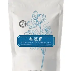 Herb Guru Brand Fluid Balance Herbal Tea Bags - 5 Bags 0.88oz             Natural Ingredients, Traditional Chinese Herbal Tea