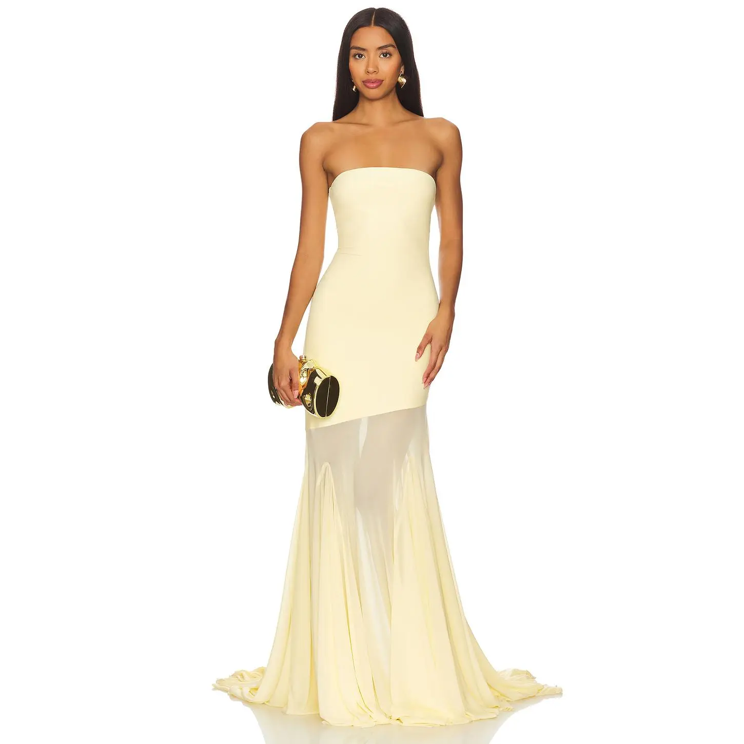 Deme by Gabriella Dahlia Gown in Butter Yellow