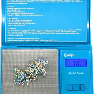 700 Gram Pocket Scale for On The Go - Stainless Steel, Backlit Display, Auto Shut Off