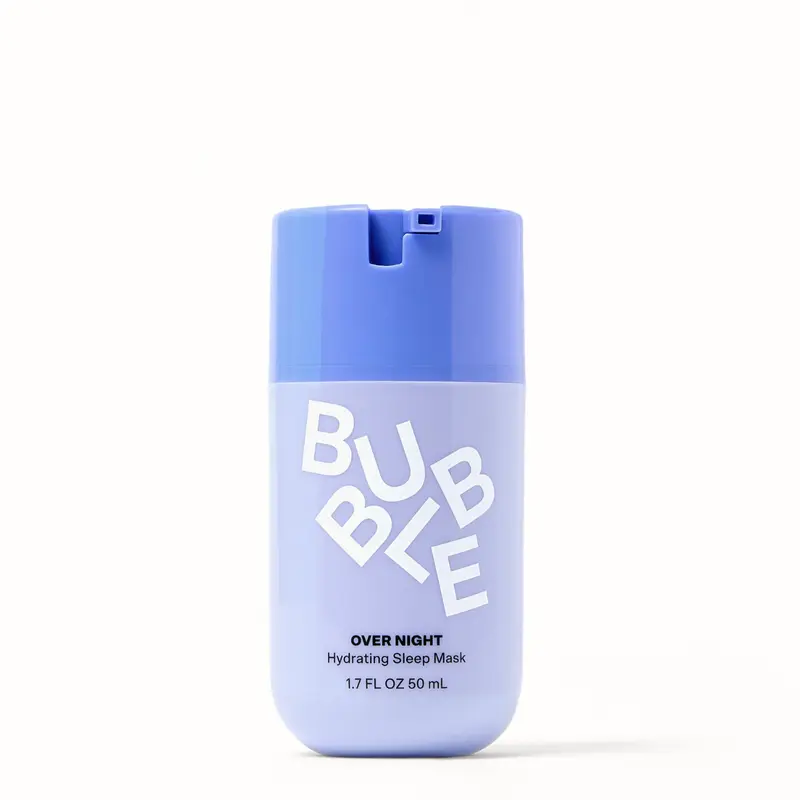 Bubble Skincare Over Night Hydrating Sleep Mask Skin Repair Hydrate