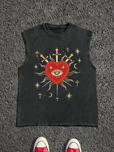 Washed vest, the best match for summer, suitable for various occasions, the highest quality gift