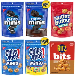 Cookie Variety Pack | Assorted CHIPS AHOY! Mini Candy Blasts, CHIPS AHOY! Mini, OREO Minis Chocolate, OREO Minis, Nutter Butter Bites, RITZ Bitz Treats