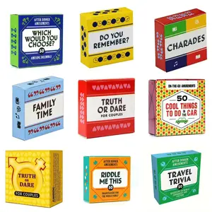 Truth or Dare Romantic Couples Card Game with 50 Cards, Adult Game for Game Night Fun, Enhance Communication in Your Love Life, Conversation Card Game, Party Card Game