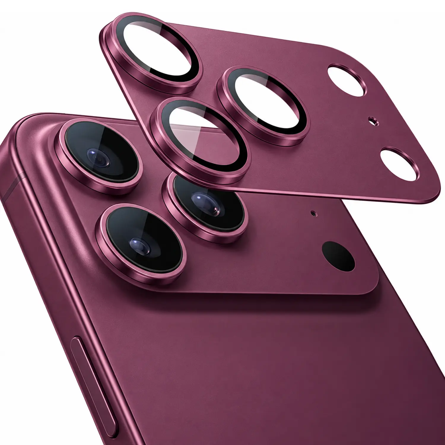 Camera Lens Protector for iPhone 17/18 Pro Max & 17/18 Pro, Aluminum Alloy Full-Coverage Camera Lens Film, HD Clear, Scratch Resistant, Case-Friendly Camera Protector