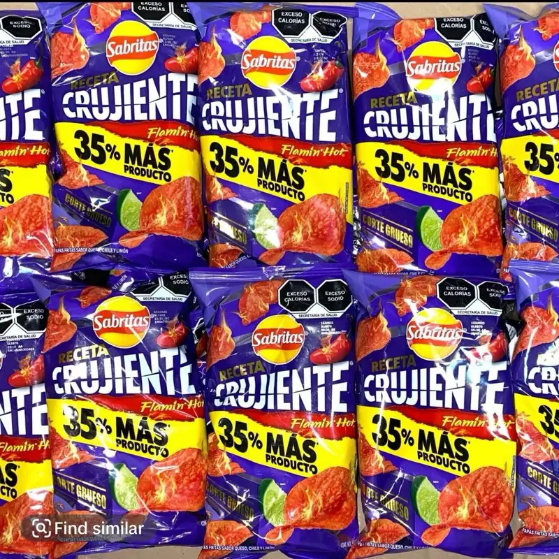 Sabritas Crujiente Flamin’ Hot-10 Pack Sabritas Crujiente Flamin’ Hot-10 Pack