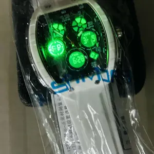 Men's Fashion Digital Analog Watch, Casual Sporty Quartz Digital Watch with Luminous Dial & Alarm Function, Waterproof Watch with Digital Display for Men with Box