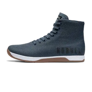 NOBULL Men's Outwork High-Top Shoe in Denim - OG Strength Training Shoe, Durable Gym Trainer, Lifting Sneaker