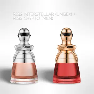 Cosmic Queens Bundle: Reyane Tradition R2B2 Interstellar (Unisex) + R2B2 Crypto (Men) – 2 x 100ml Eau de Parfum