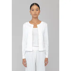 POINTELLE CARDIGAN POINTELLE CARDIGAN