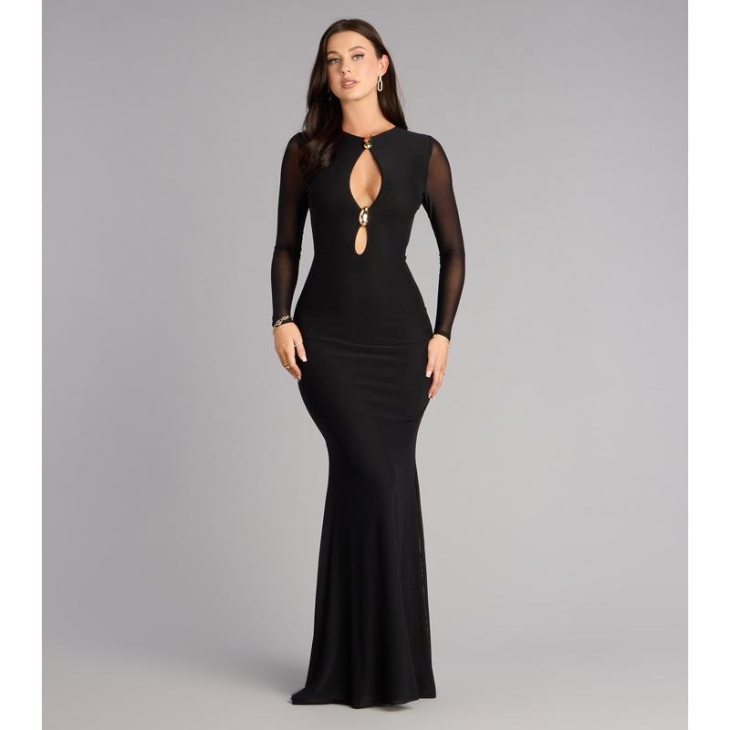 Shania Mesh Mermaid Formal Dress