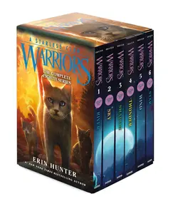 Warriors: A Starless Clan Box Set: Volumes 1 to 6: A Starless Clan #1: River, A Starless Clan #2: Sky, Starless Clan #3: Shadow, A Starless Clan #4: Thunder, A Starless Clan #5: Wind, A Starless Clan #6: Star (Warriors: A Starless Clan) by Erin Hunter [M