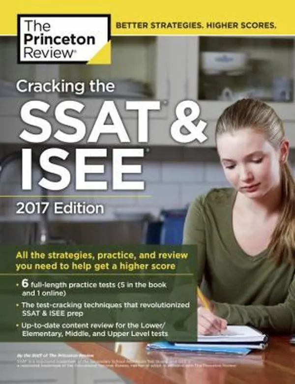 USED Book - Cracking the SSAT & ISEE, 2017 Edition (Private Test Preparation) by Princeton Review (Paperback) - english
