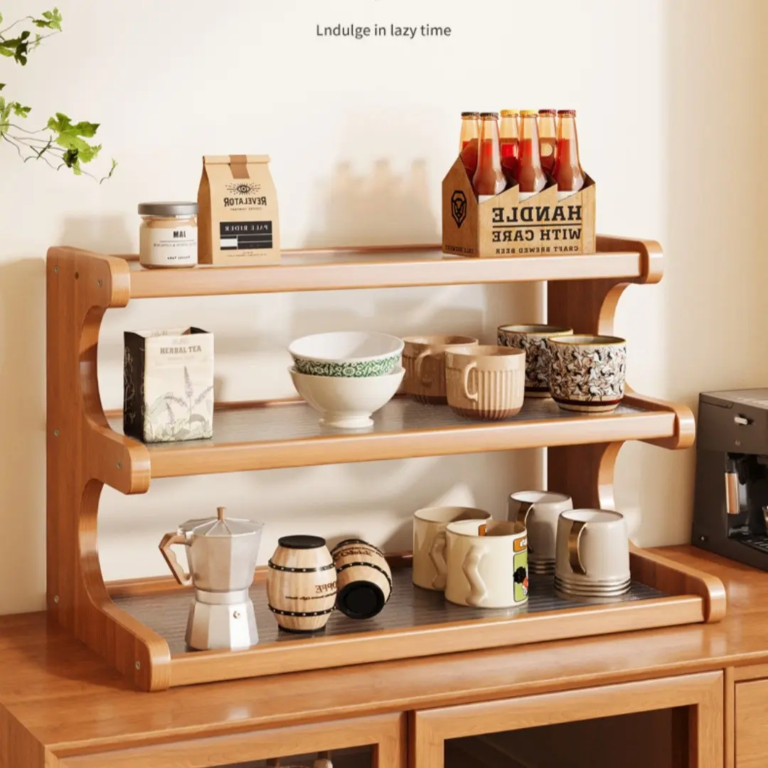 Tabletop Cup Holder Organizer, Desktop Tea Cup Rack, Coffee Mug Storage, Table Surface Cup Stand, Beverage Organizer, Kitchen Utensil Organizer