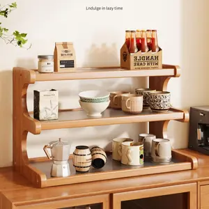 Tabletop Cup Holder Organizer, Desktop Tea Cup Rack, Coffee Mug Storage, Table Surface Cup Stand, Kitchen Utensil Organizer