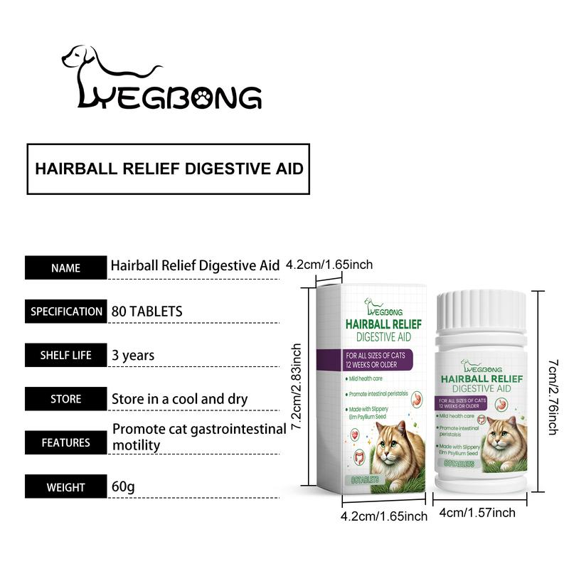 Cat Grass Tablets - Care for Pet Health - Specialized for Cats and Dogs - Absorb Nutrients - Rich in Dietary Fiber Tabletslitter pellets, spray, litter tray, litter box, removal