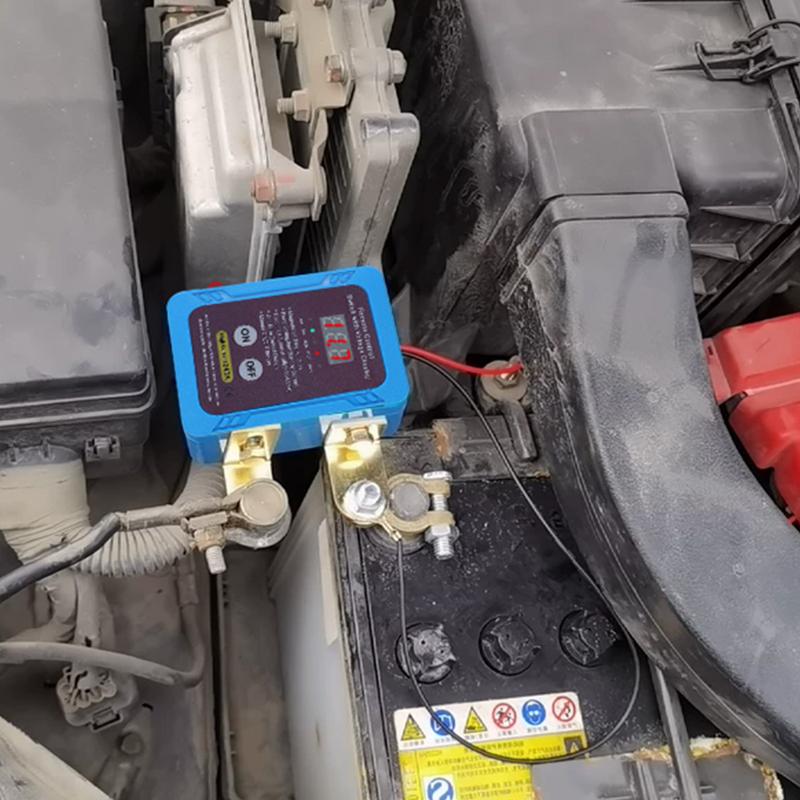 Remote Battery Disconnect Switch 12V 240A, Upgrade Smart Voltage Car Kill Switch Anti-Theft, Prevent Battery Drain, Remote Battery Kill Switch for Car, Truck, RV