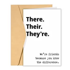 1PC Funny Birthday Card for Best Friends - Humorous Long-Distance Friendship Design, Heartfelt Message, Unique Gift for Sisters, Friends, and Relatives - Suitable for Any Occasion