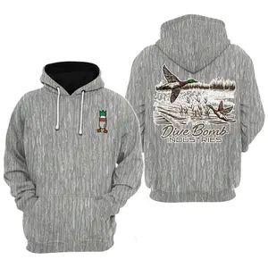 Dive Bomb Clothing Bomber Hoodie – Minimalist Bomb Logo Pullover, Mosy Oakk Original Bottomland Tee Camo T-Shirt Fabric Menswear, Gift For Him, Gift For Dad