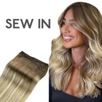 #3/8/613 Walnut Brown to Ash Brown Bleach Blonde