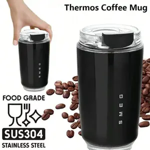 Stainless Steel Travel Water Bottle, Insulated 260ML Coffee Thermal Cup, Leak-Proof Reusable Design, Ideal for Hot & Cold Beverages