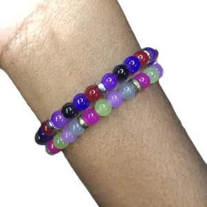Teen Titans Raven and Starfire Inspired Beaded Bracelet Set for Everyone