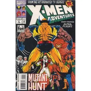 USED-X-Men Adventures: Mutant Hunt : June 5, 1994 by Ralph Macchio (Unknown)