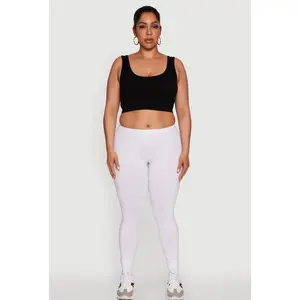 Plus Size Ambiance Basic Leggings