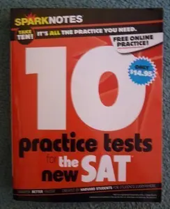 USED-10 Practice Tests for the SAT (Sparknotes Test Prep) by Sparknotes (Paperback)