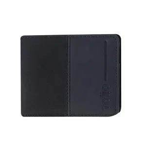 Ermac 3.0 Men's Billetera Totto Black RFID Secure Multiple Pockets Polyester Interior Compact Design 12 Card Slots