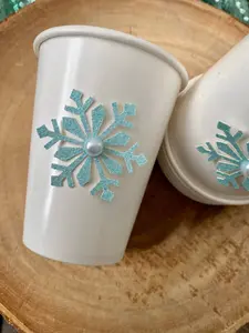 Snowflake Cups Qty. 6