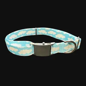 Baby Blue Cloud Dog Collar