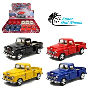 Kinsmart 1:32 1955 Chevy Stepside Pick-up Truck - 5" Diecast Cars
