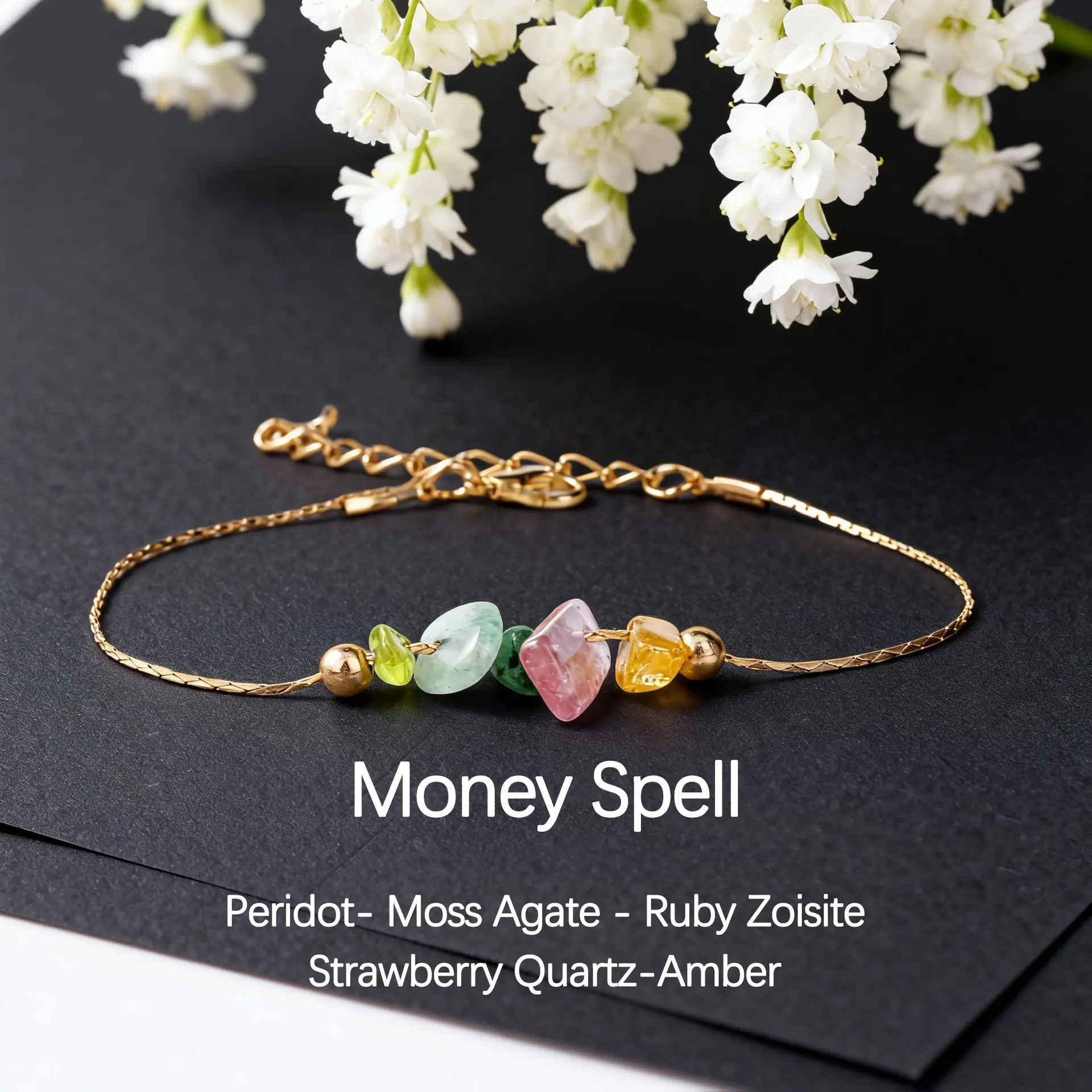 2026 Minimalist Irregular Natural Stone Bracelet | Trendy Fashion Jewelry Chakra Healing Crystals Intuitively Chosen Crystals