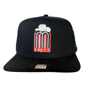 MX Making Money Black Hat for Men - Unique Baseball Cap with Mexico Design,m