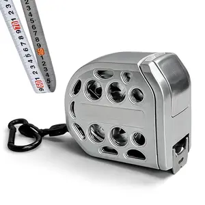 25FT Stainless Steel Tape Measure - Dual-Sided Precision Imperial & Metric Scales, Auto-Lock, Magnetic Base, Pro-Grade Accuracy (25ft/7.5m)