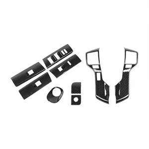 Interior Center Console Dashboard Trim Cover Kit for 4Runner 2010-2023, Car Decoration Auto Accessories for Guys