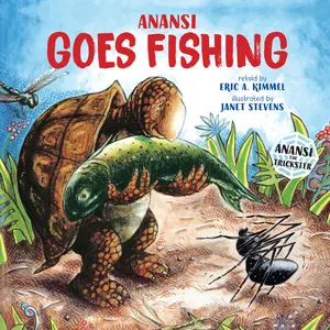USED-Anansi Goes Fishing by Kimmel, Eric A. (Paperback)