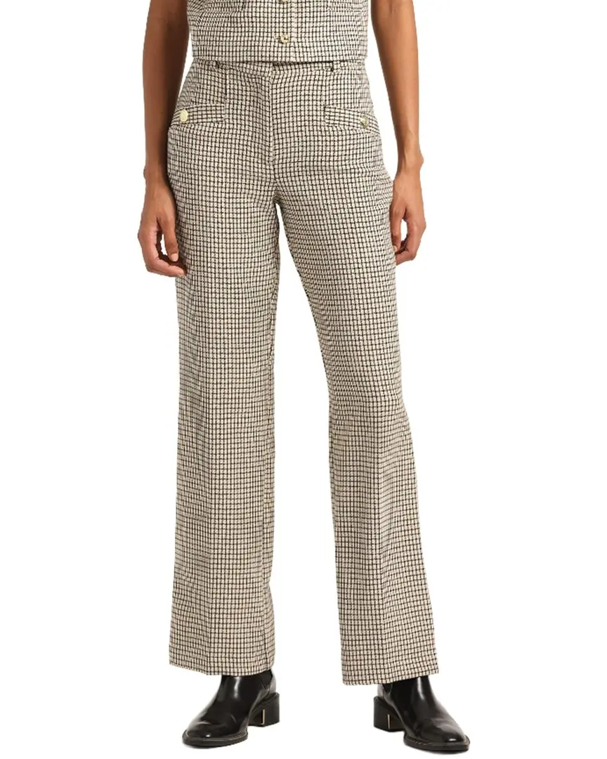 Derek Lam 10 Crosby Nell Wide-Leg Pant