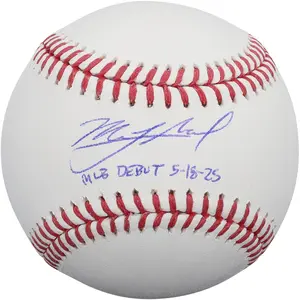 Mick Abel Minnesota Twins Autographed Baseball with "MLB Debut 5-18-25" Inscription - Fanatics Authentic Certified