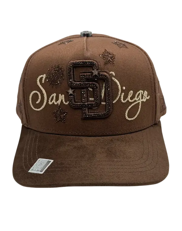 BIGG BOSS SD BROWN SNAPBACK HAT BBSDSOL BRWN