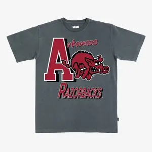 Arkansas Letter Heavy Tee, Crewneck Sweater, Hoodie