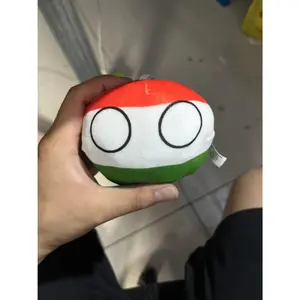 10cm 67 Styles Country Ball Plush Toy Polandball Pendant Country Flag Ball Gifts for Children Argentina Countryball Stuffed Doll