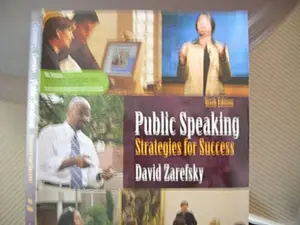 USED-Public Speaking : Strategies for Success by David Zarefsky (Hardcover)